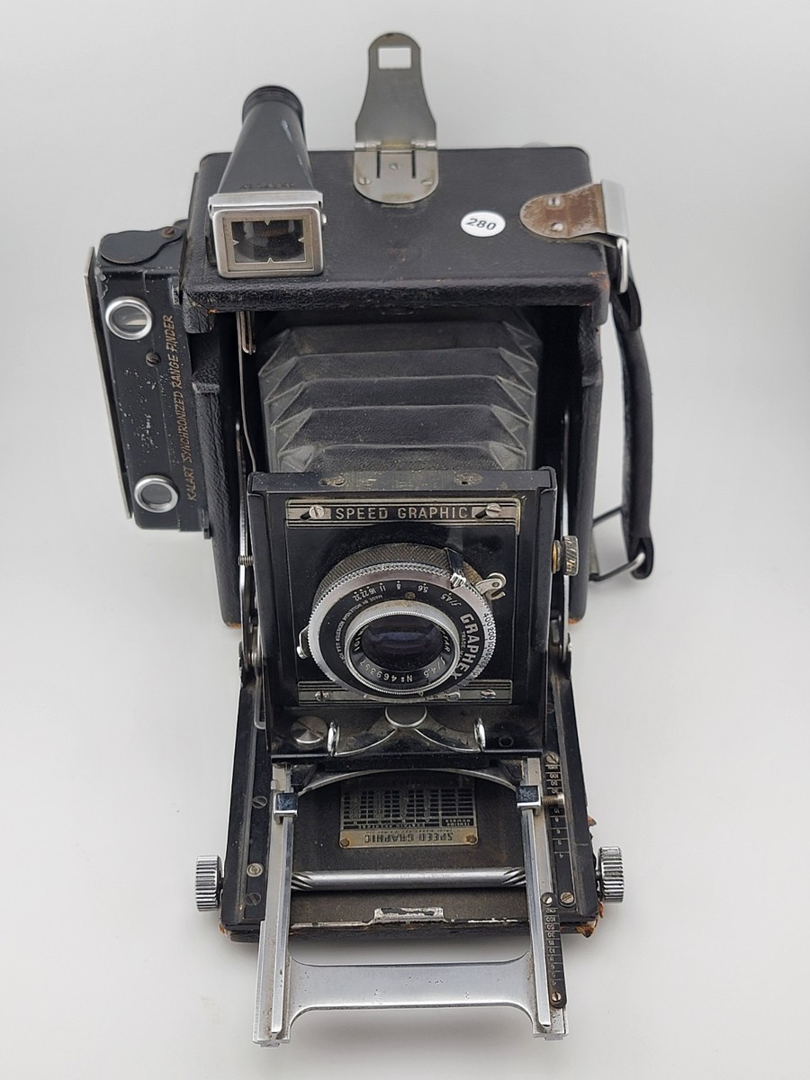 【ジャンク品】Graflex Speed graphic 中判カメラ Graflex Speed Graphic Camera - Parry's Vintage