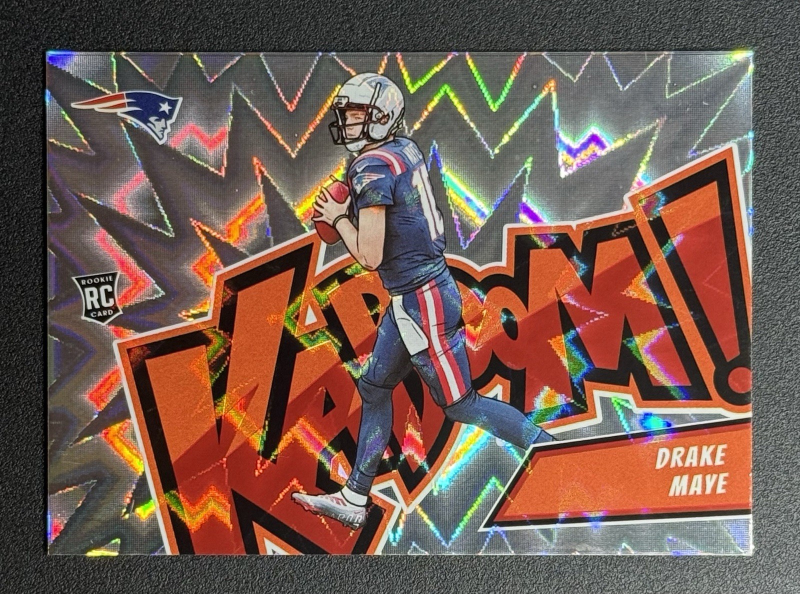 2024 Panini Absolute Drake Maye Kaboom Horizontal RC Rookie SSP #8 Patriots