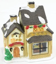 2004 Cobblestone Corners Village BAKERY Christmas Ceramic Building