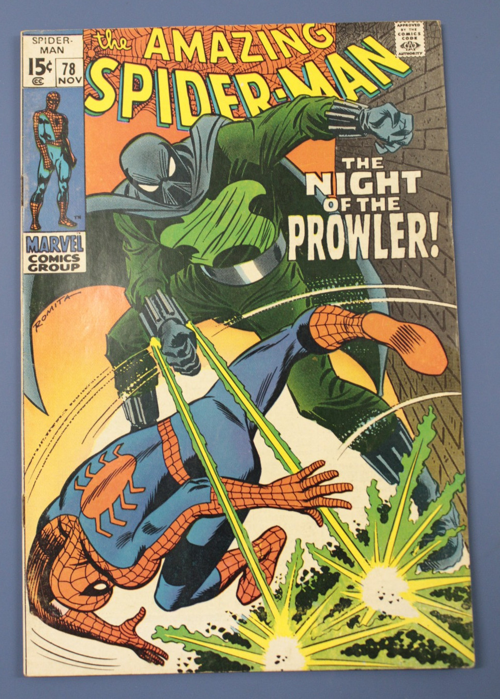 Amazing Spider-Man #78 Marvel Silver Age 1969 KEY 1st Prowler Stan Lee, Buscema