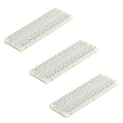 3x MB102 Breadboard 830 Kontakte