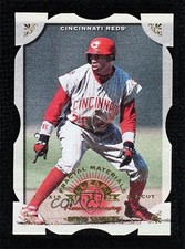 1998 Leaf Fractal Foundation Materials Die-Cut Z2-Axis 12/20 Deion Sanders 04b0