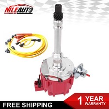 Hei New Ignition Distributor W Spark Plug Wires For Chevrolet Sbc 350 Bbc 454