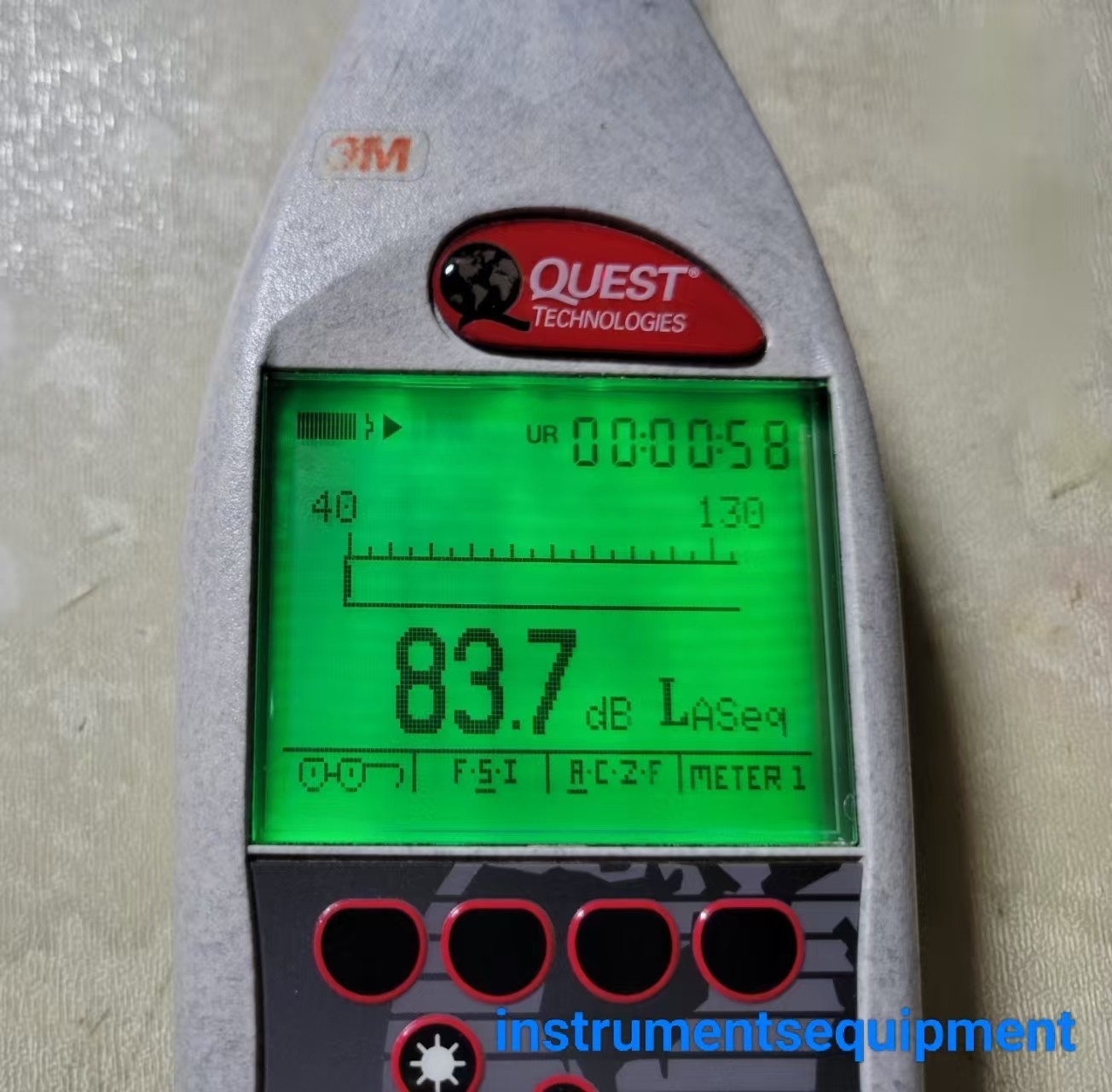 3M Quest Technologies SoundPro SP-DL-2-1/3 Sound Level Meter Octave Band