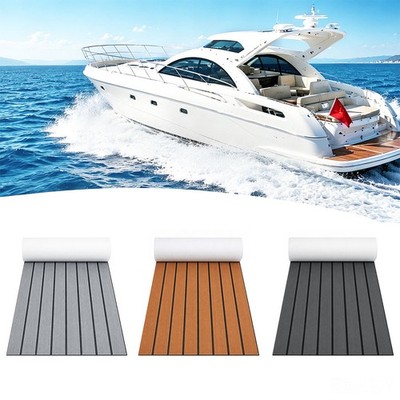 Bodenbelag Matte Boot Teak EVA Schaum Yacht Deck Teppich Selbstklebend Bootsdeck