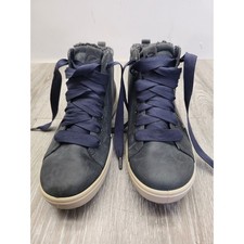 ECCO Soft 7 Tred Gore-Tex Boots Womens US 6 Blue/Gray Leather High Top Sneakers