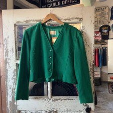 Vintage Pendleton Women s Wool Blazer Size 14 60s 70S Vtg Retro