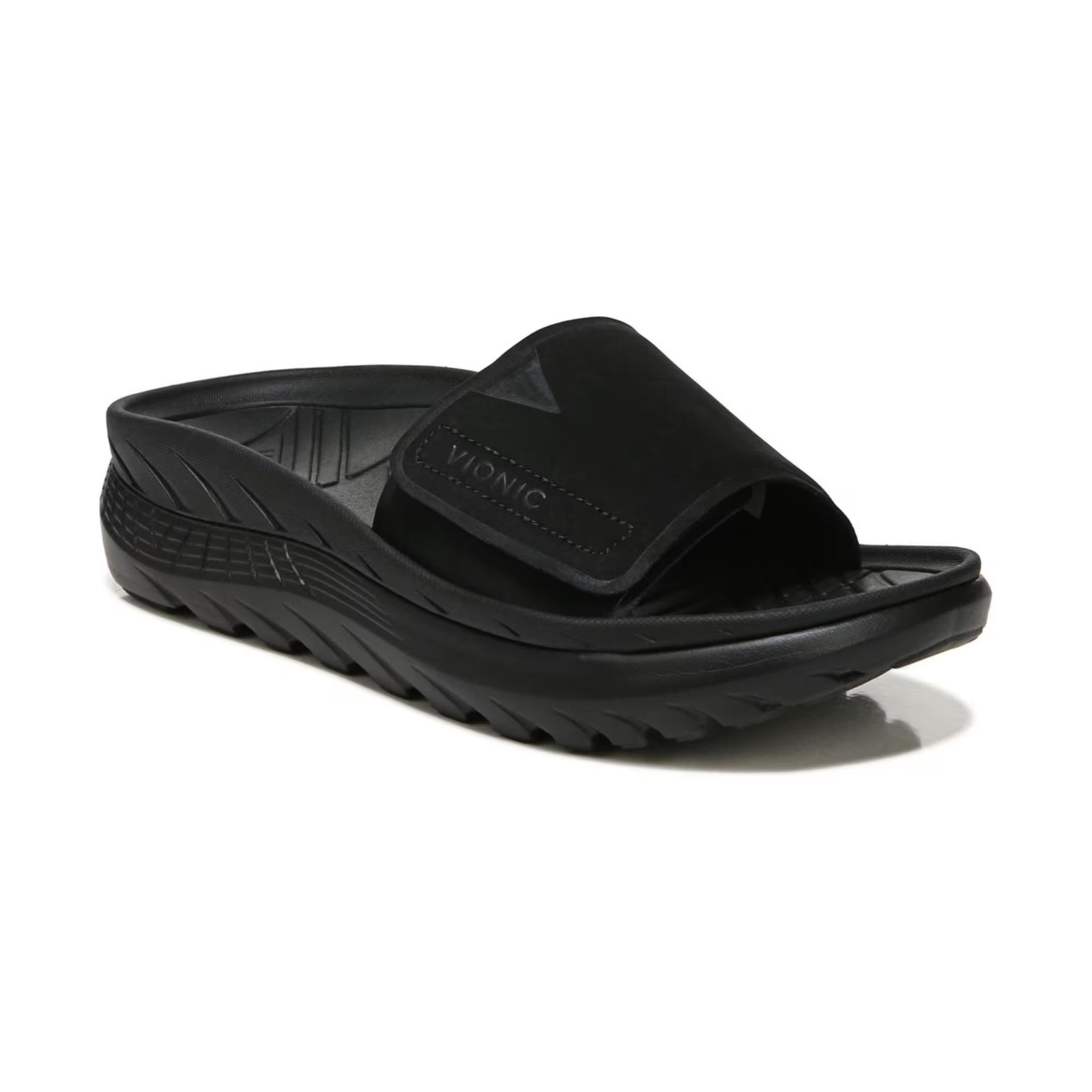 Women's Vionic Unisex Rejuvenate Recovery Sandals Black/black