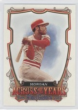 2013 Topps Allen & Ginter's Across the Years Joe Morgan #ATY-JM HOF 02v3