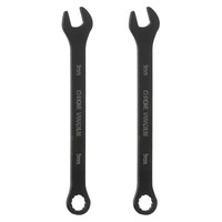 2 StüCk 9Mm KombinationsschlüSsel FüR CR-V Stahl 12-Punkt RingschlüSsel