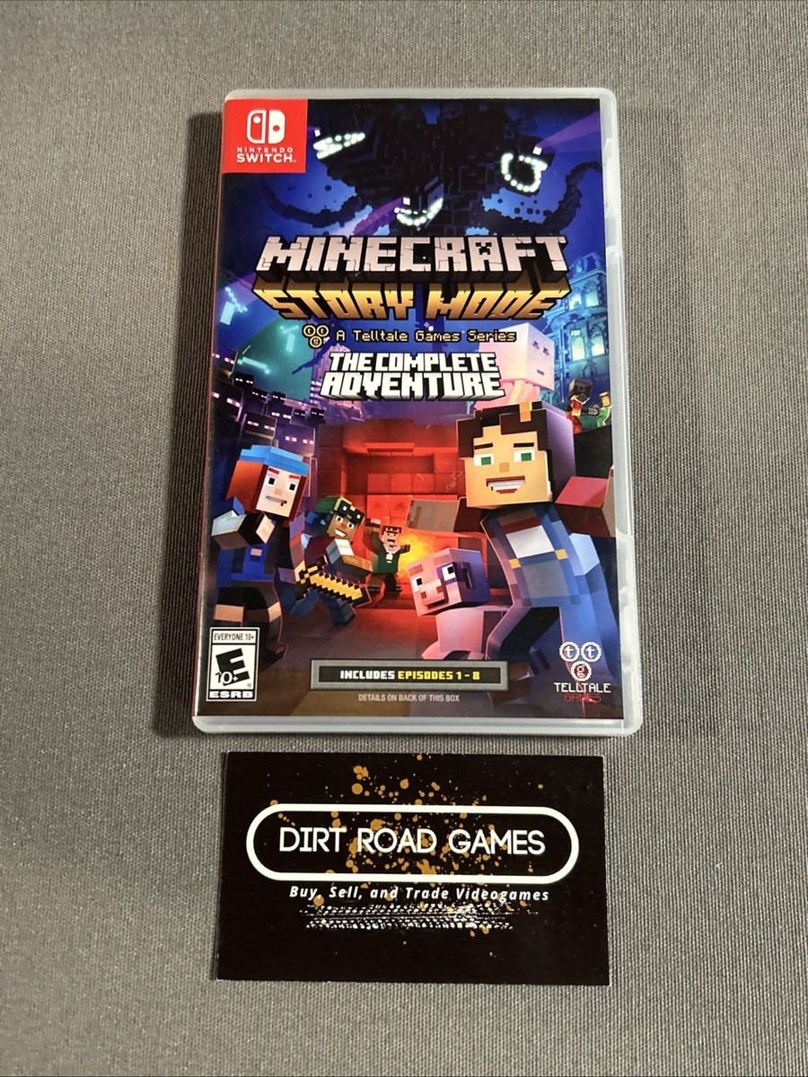 Minecraft Story Mode - The Complete Adventure Nintendo Switch | eBay
