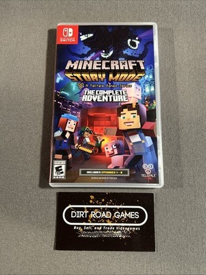 Minecraft Story Mode - The Complete Adventure Nintendo Switch | eBay