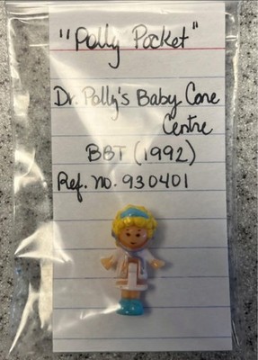 1992 Vintage Polly Pocket Dr. Polly's Baby Care Centre Replacement Figure