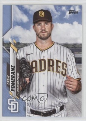 2020 Topps Update Father's Day Powder Blue /50 Drew Pomeranz #U-32 1e15