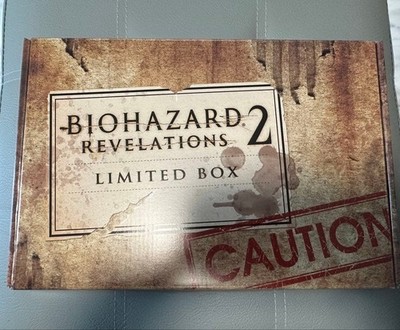 Sony PS4 Biohazard Revelations 2 Limited Box Bonus Items Only USED COMPLETE