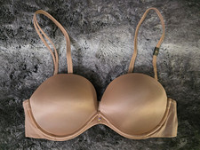Victoria's Secret Beige Very Sexy Strapless Multiway Push Up Bra Size 36C