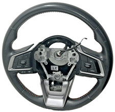 2017-2022 Subaru Impreza Crosstrek Steering Wheel Controls Leather Orange Oem 2017-2022 Subaru Impreza Crosstrek Steering Wheel Controls Leather Orange Oem