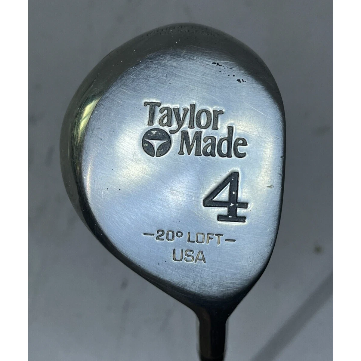 TaylorMade Pittsburgh Persimmon Metalwood – Bois 4 (20°) – Tige Acier – Droitier – Femme