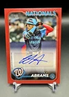 2025 Topps CJ Abrams Homegrown Heroes Autographs (Raw)