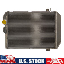 Cu256 Full Aluminium Radiator Replacement Fit For 1987-1993 Volkswagen Fox New