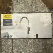 American Standard Maven One Handle Matte Black Pull-Down Kitchen Faucet