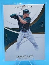 2018 Panini Immaculate Collection #125 Matt Chapman #/99