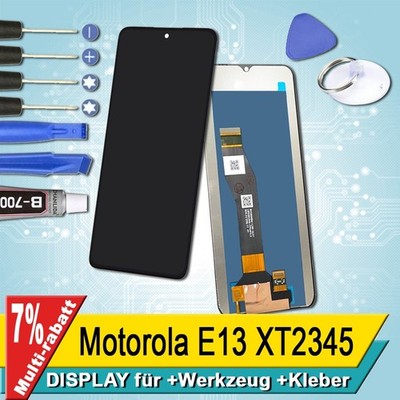 Display Für Motorola E13 XT2345 Bildschirm Lcd Schwarz+