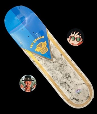 モナーク プロジェクト 8.25 RESIN-7 スカイ•ブラウン プロ モデル RARE Sky Brown Monarch Project Deck Atelier R7 8.125 Skateboard
