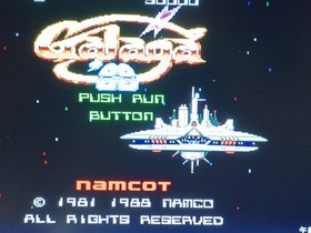 PC Engine Galaga 88 HuCARD Namco Box theory complete item with postcard