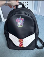 Mochila Bolso Harry Potter Gryffindor Negra