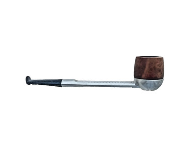 Vintage Falcon Briar und Metall Pfeife Smoking Pipe