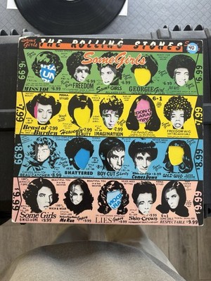 The Rolling Stones Some Girls 1978 Vinyl LP Record Album