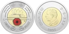 2025 Canada's Unknown Soldier Two Dollars Toonie Red Poppy Remember UNC
