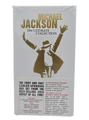 Michael Jackson: The Ultimate Collection 4 CD + DVD Box Set New Factory Sealed
