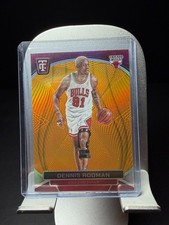 Dennis Rodman 2024-25 Totally Certified Orange Platinum Mirror No.191 74/75