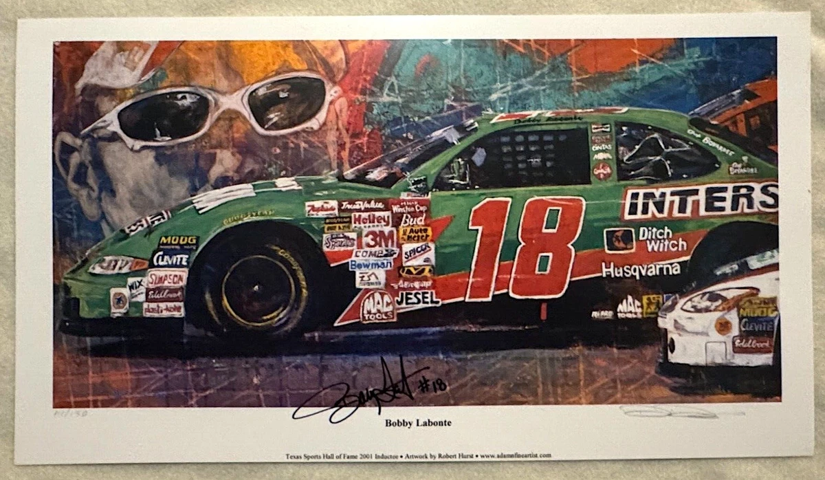 Bobby Labonte - Texas Sports Hall of Fame Print