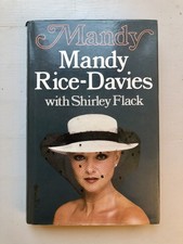 Mandy Rice-Davies Signed Book Autographed Original Collectors Memorabilia U.K.