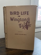 Antique Bird Life in Wington Hardcover Signed Autograph By John Calvin Reid