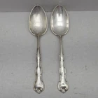 Gorham Rondo Sterling Silver Serving Spoons Tablespoons No Monogram 156g Scrap?