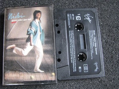 Nicki-Ganz oder Garnet MC-1986 Germany-Virgin Records-407 714