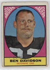 1967 Topps Ben Davidson #116 0u2j
