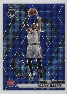 2024-25 Panini Mosaic Blue Mosaic Prizm 78/199 Tobias Harris #174 1b30