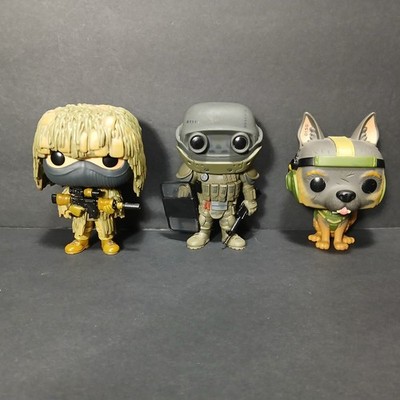 Funko Pop Vinyl Call of Duty Juggernaut #145 All Ghillied Up #144-riley #146 Lot