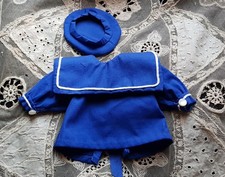 Ensemble marn bleu | Poupées ancennes, Poupée, Marn