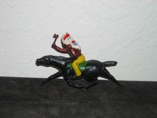 Johillco   Lead Toy American Indian on Horseback