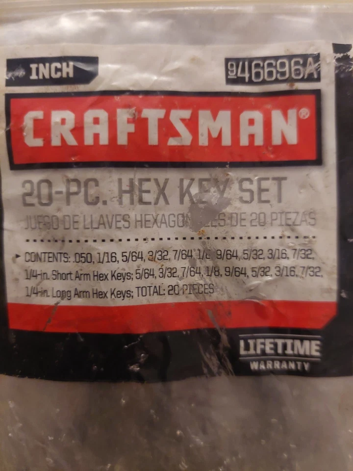 Craftsman 20 Piece Hex Key Set - Image 2 of 2