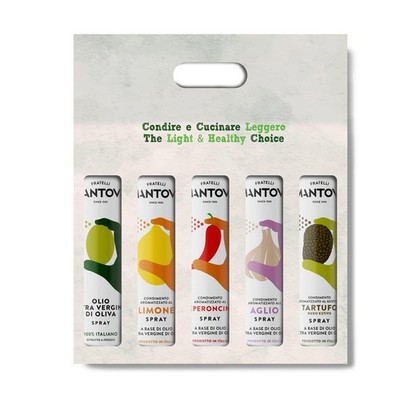 Sprayleggero EVOO Set 5x200ml Aromatisierte Öle