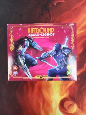 Riftbound League of Legends Vendetta Showdown Deck Zed vs Shen Sealed