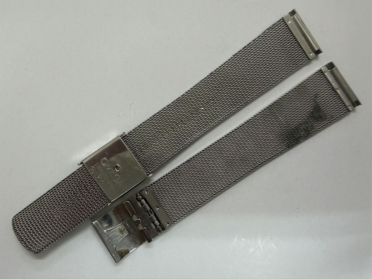 Genuine Omega 2061 Stainless Steel Bracelet Watch Band Mesh 17mm