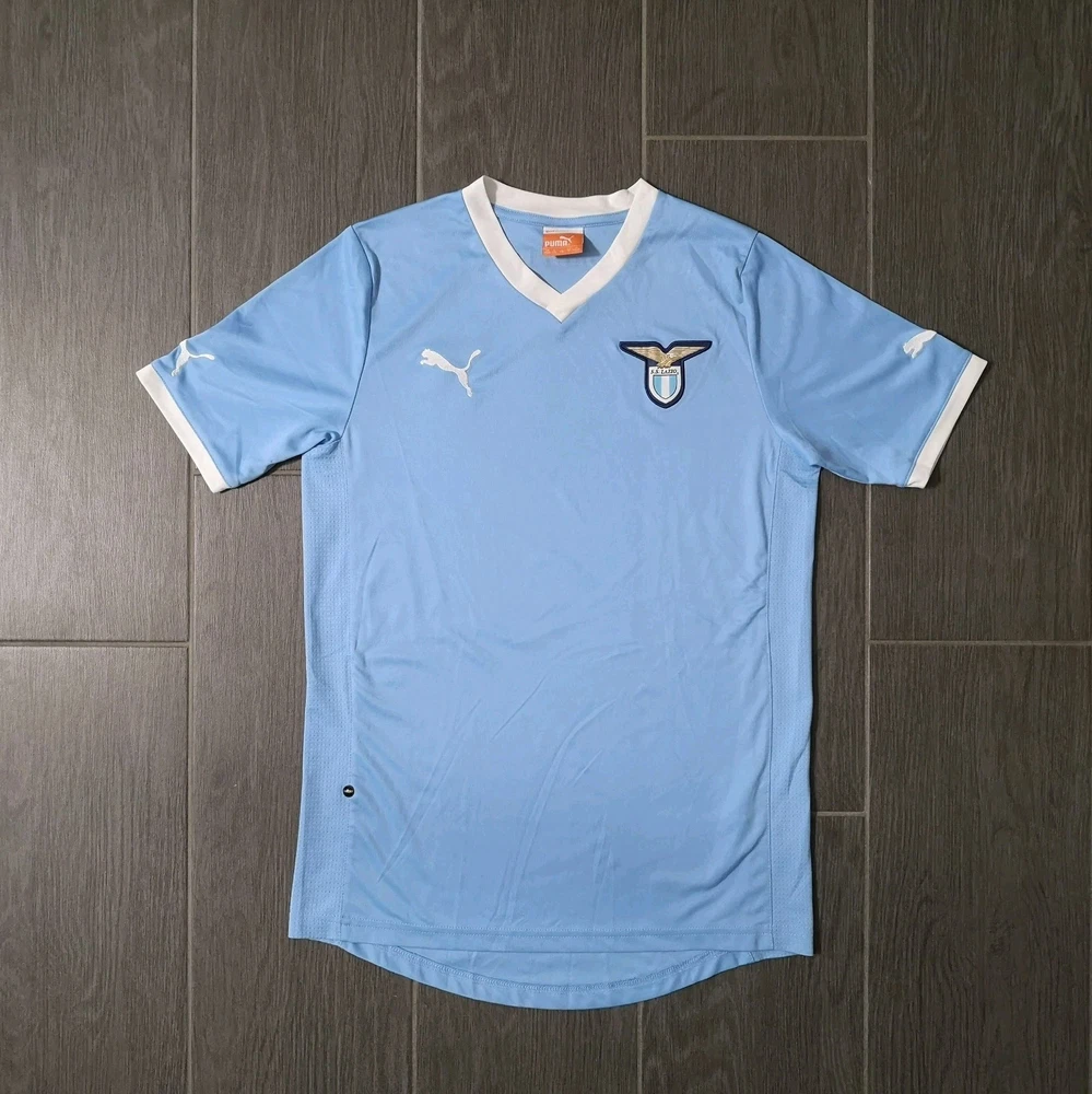 Vintage Retro 2011/12 SS Lazio Rom Heim Trikot Größe: S Fußball Streatwear Puma